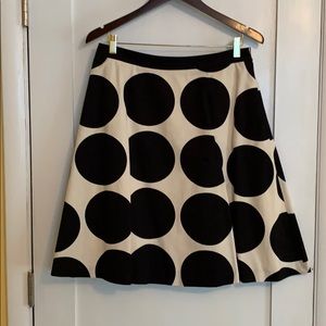Boden Polka Dot Skirt